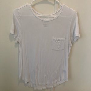 American Eagle Soft & Sexy White T-Shirt
